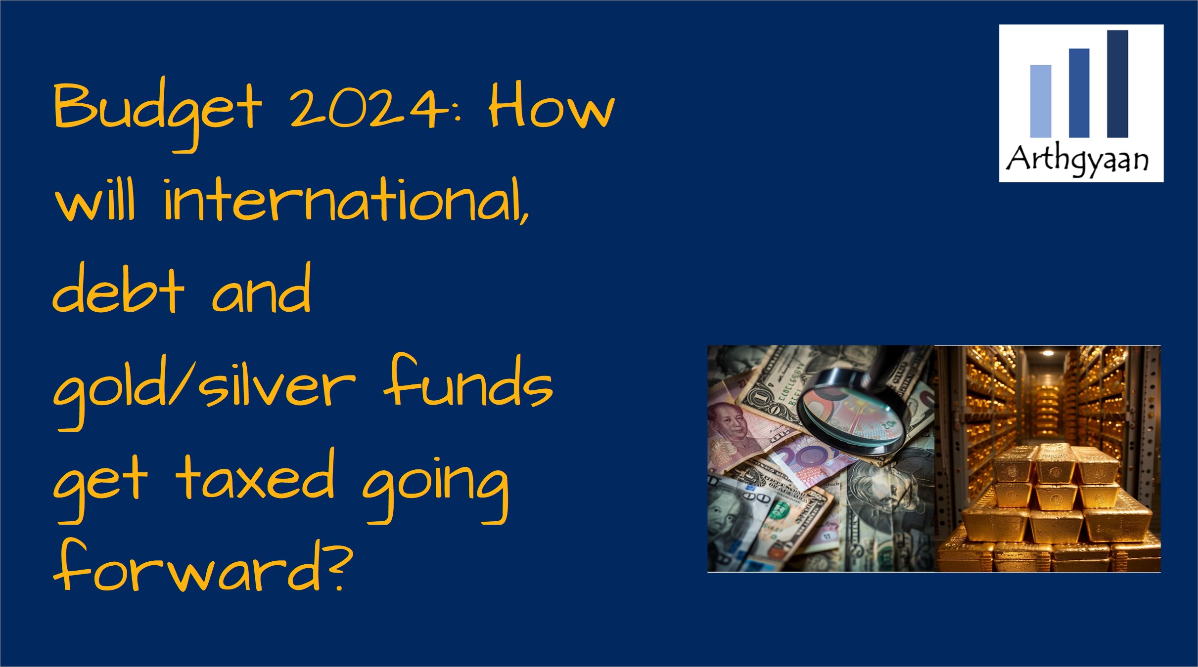 Budget 2024: How will international, debt and gold/silver funds get taxed going forward?