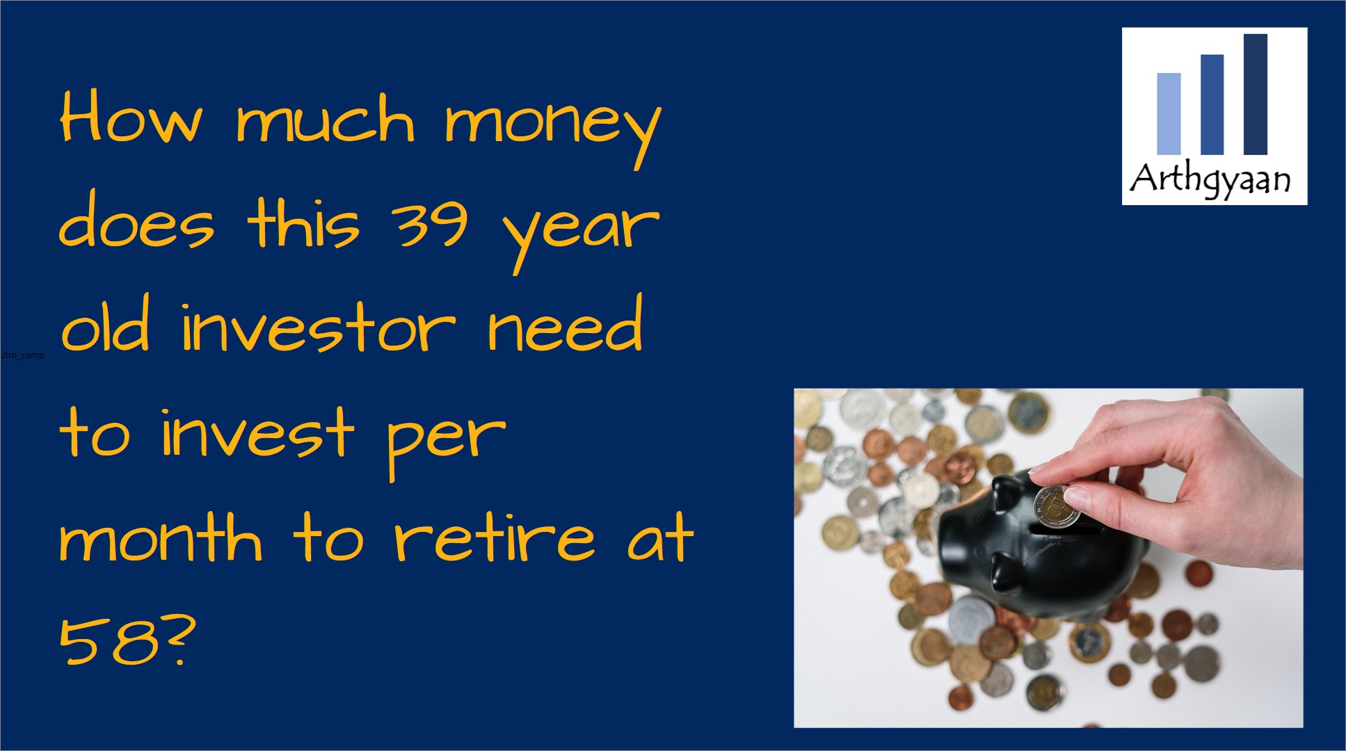 How much money does this 39 year old investor need to invest per month to retire at 58?