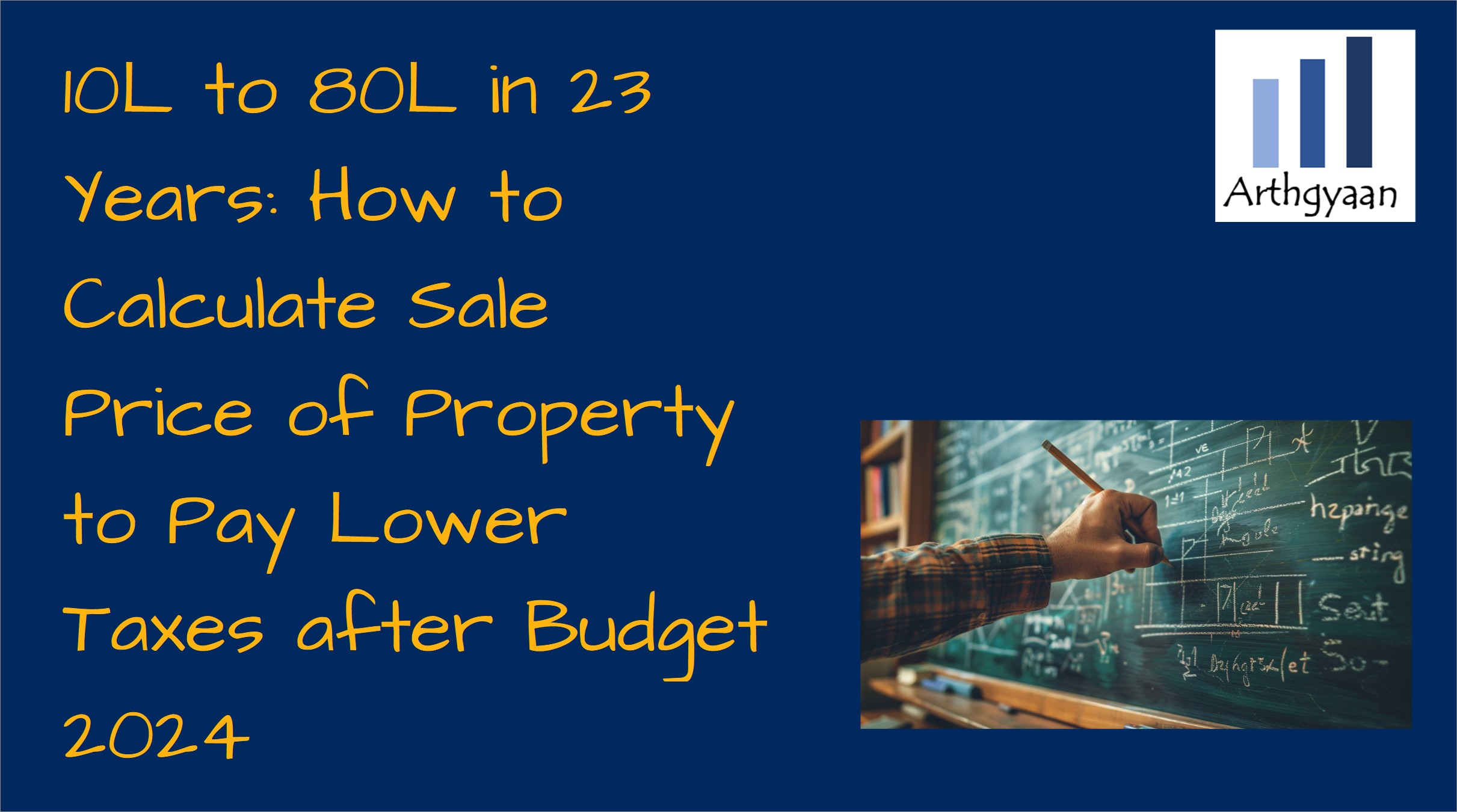 10L to 80L in 23 Years: How to Calculate Sale Price of Property to Pay Lower Taxes after Budget 2024