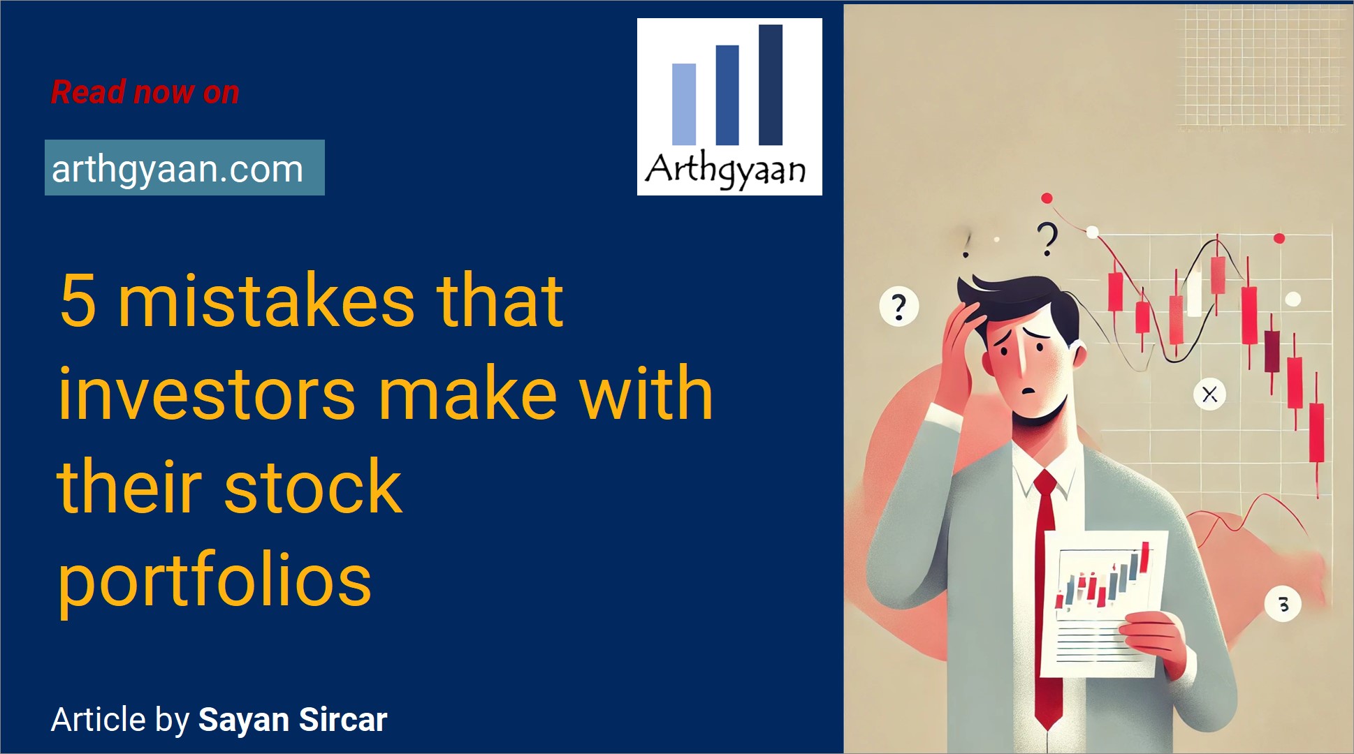 5 mistakes that investors make with their stock portfolios