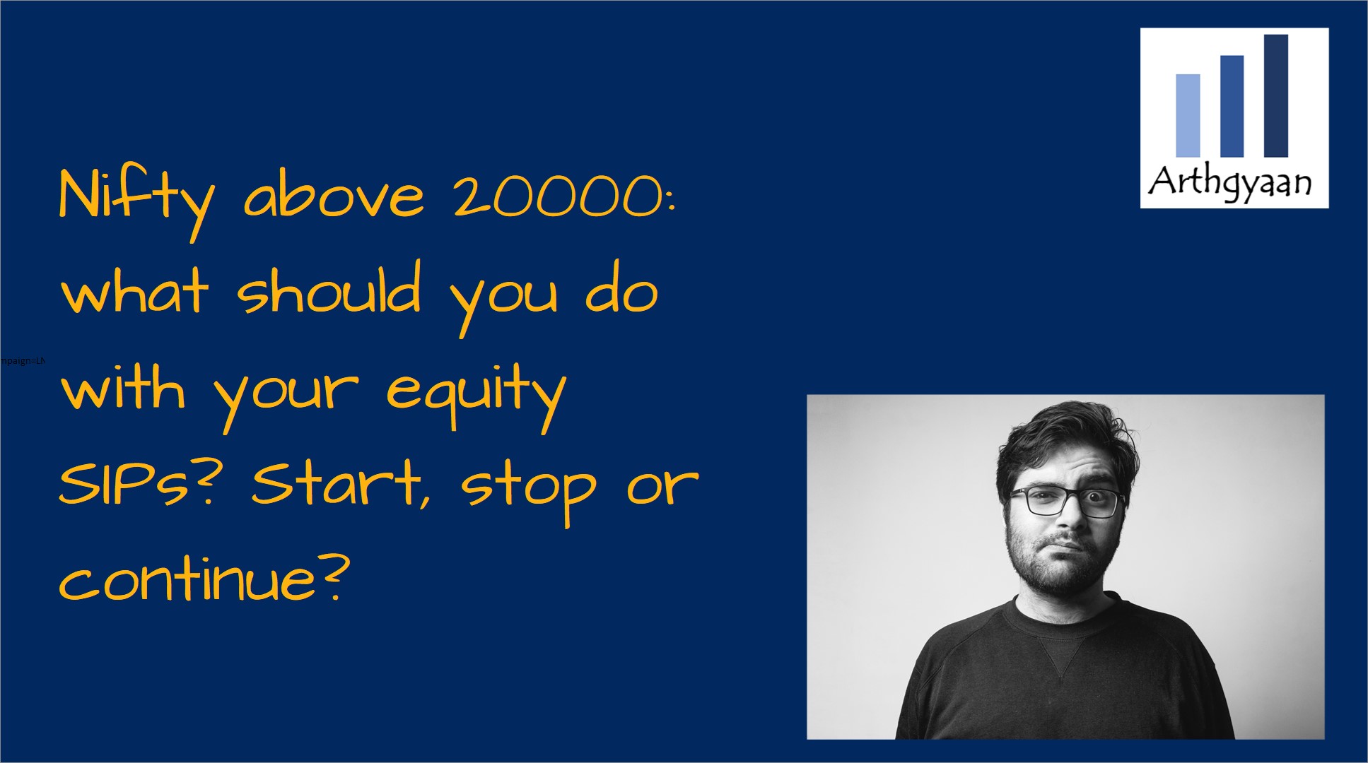 Nifty above 20000: what should you do with your equity SIPs? Start, stop or continue?