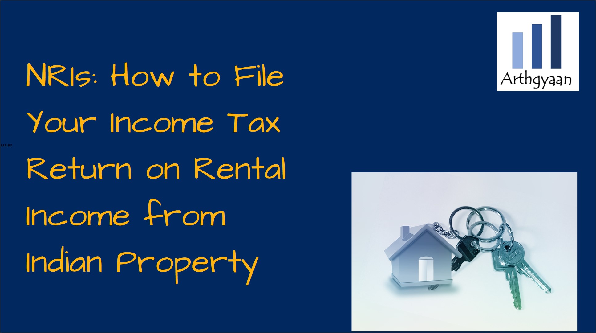 <p>NRIs must file your income tax return on rental income from Indian property the right way. Learn about the tax deductions you can claim and how to file your return without hassles.</p>

