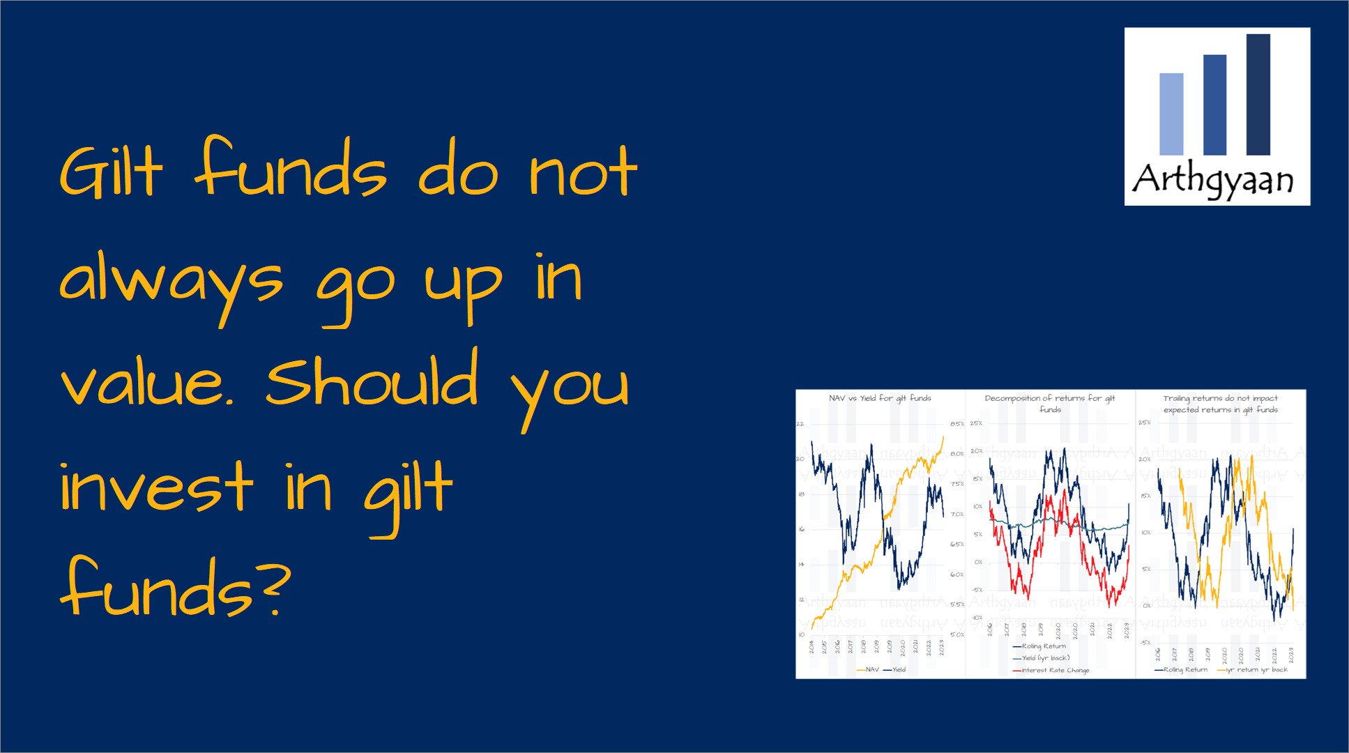 Gilt funds do not always go up in value. Should you invest in gilt funds?