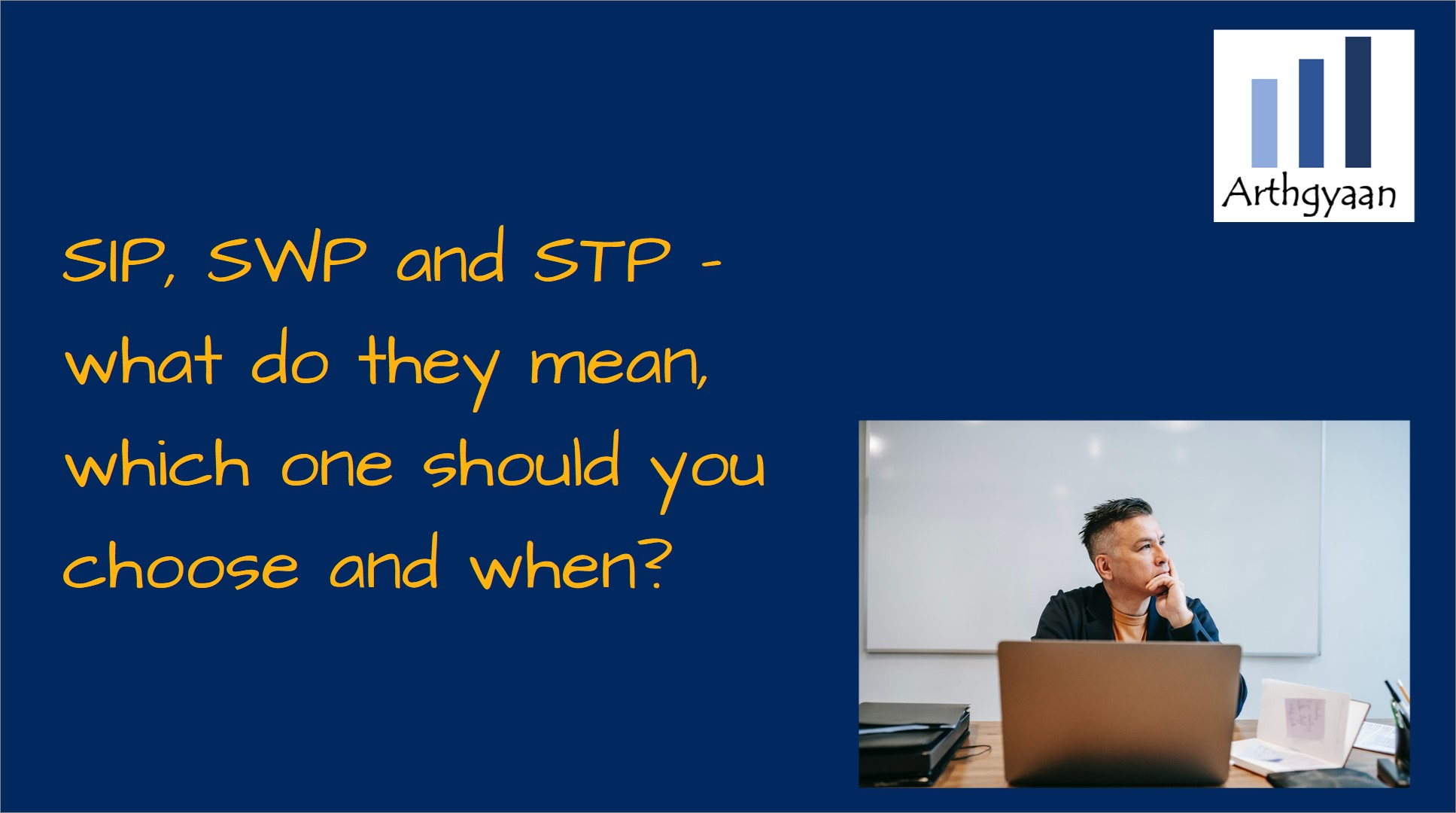 <p>This article demystifies some common jargons of investing in mutual funds by explaining SIP, SWP and STP along with examples of which one to use and when.</p>


