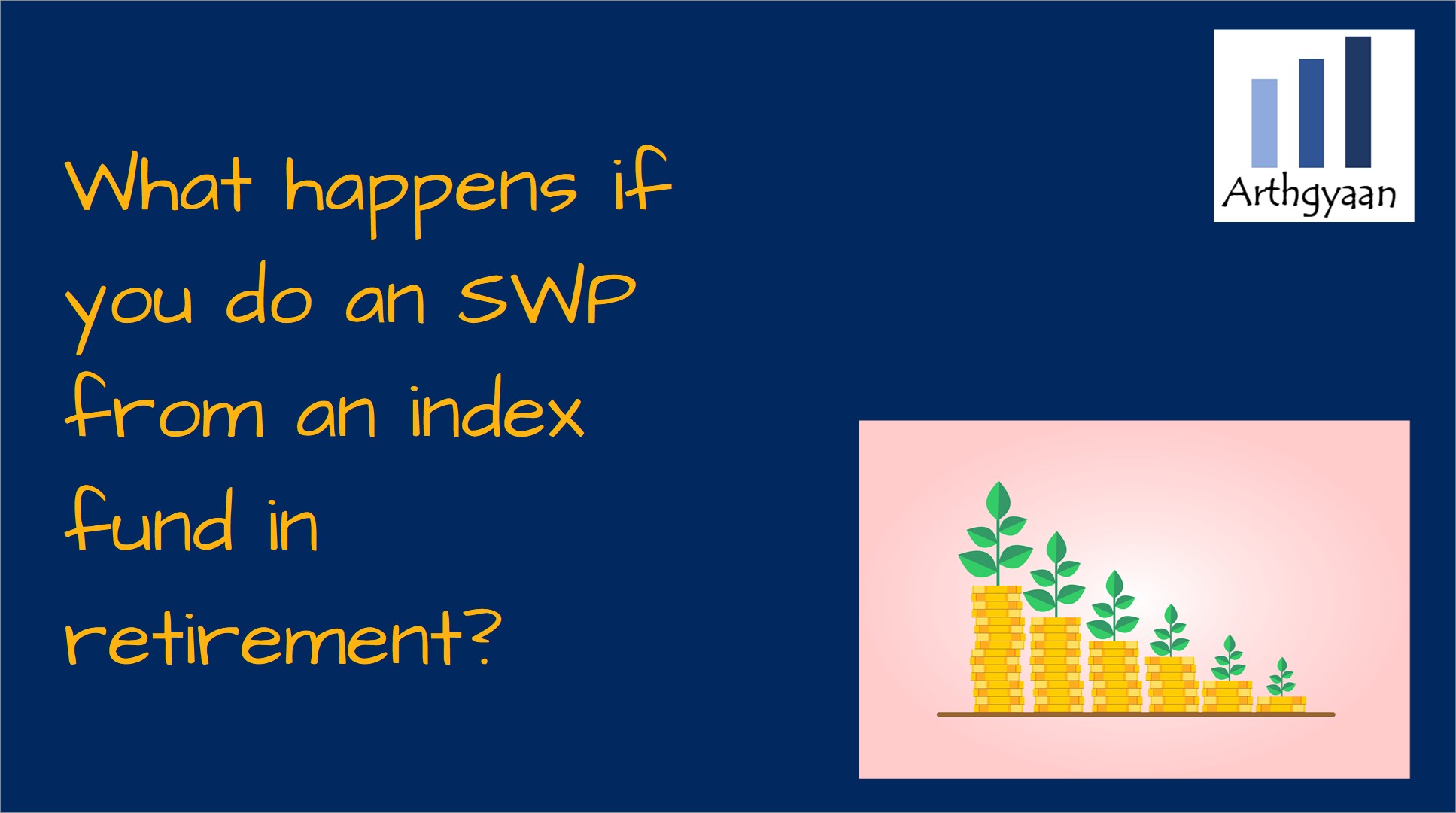 <p>We examine the results of running a long-term SWP in index funds for retirement.</p>

