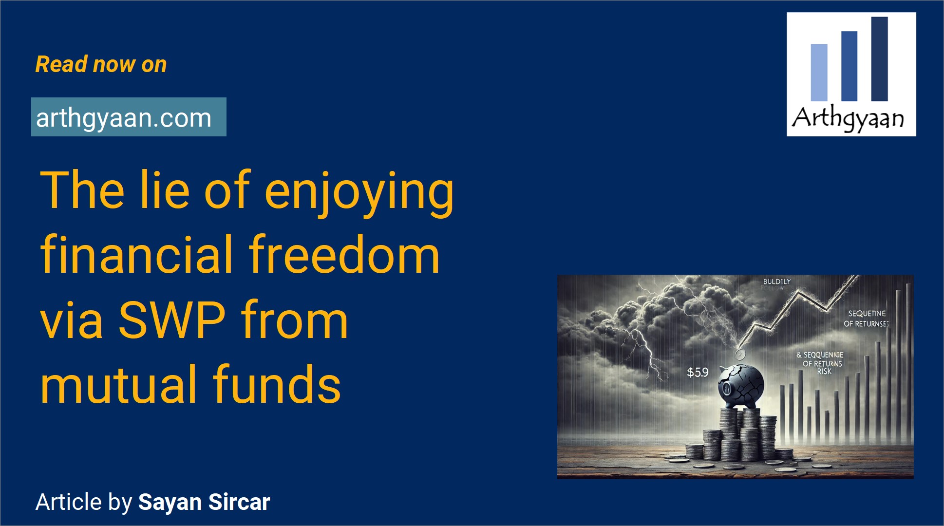 The lie of enjoying financial freedom via SWP from mutual funds