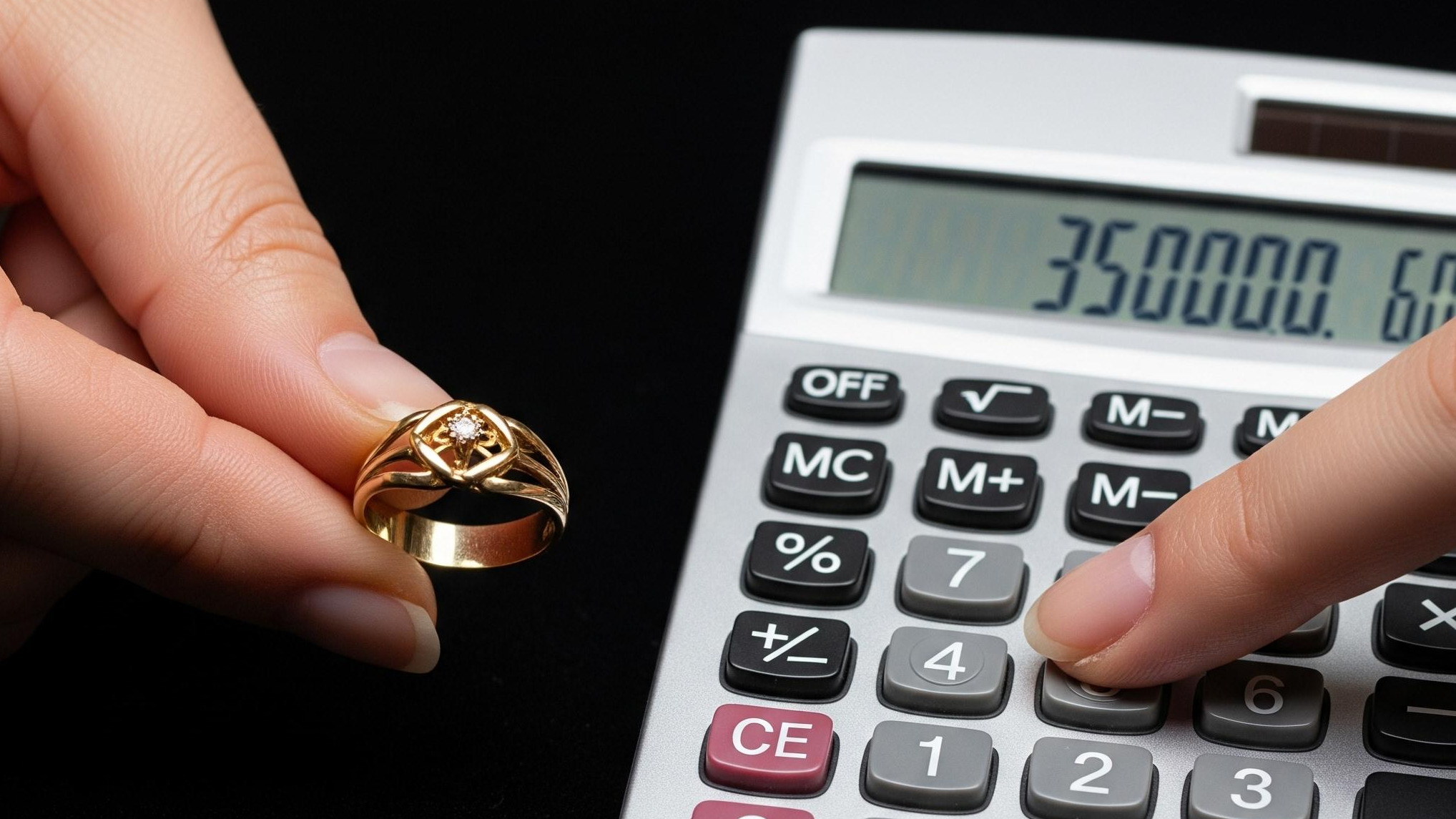 Calculate how much gold jewellery will cost today with making charge and GST.