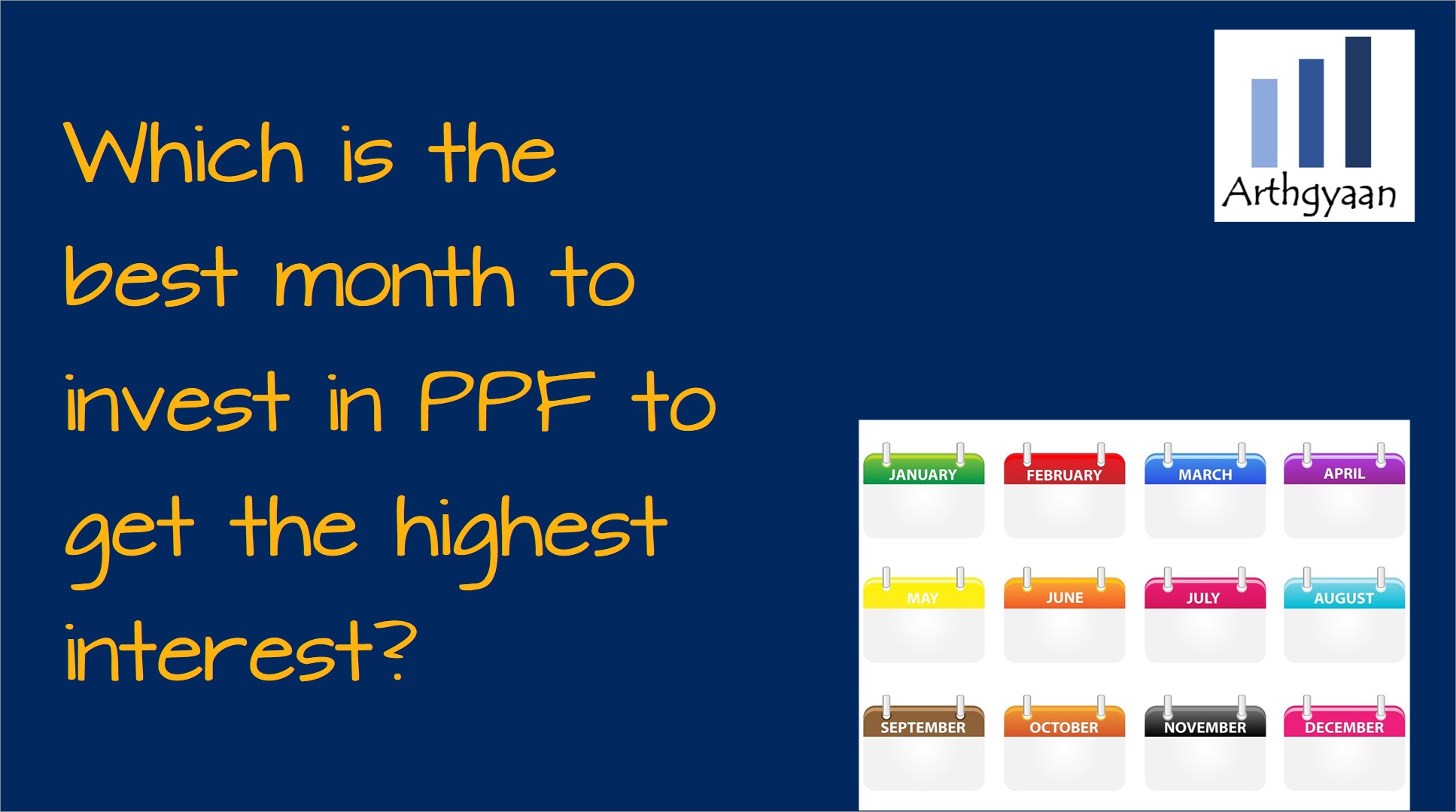 <p>This article explains how PPF interest calculation works so that you can invest  in the best month to get the maximum interest.</p>

